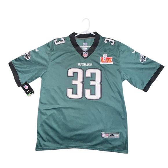 Super Bowl LIX DeJean Eagles NFL Jersey 33 - Picture 4 of 4